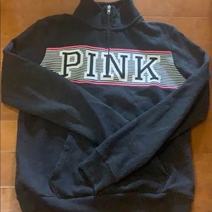 PINK Quarter Zip Pullover